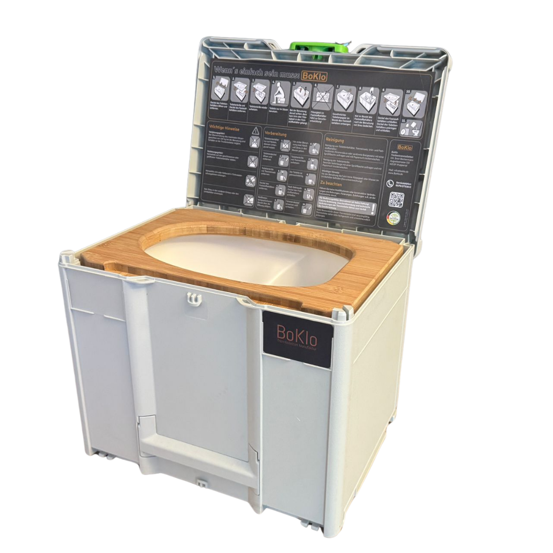 Handwerker Toilette to go