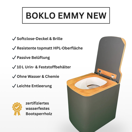 BoKlo Trenntoilette Emmy new Anthrazit