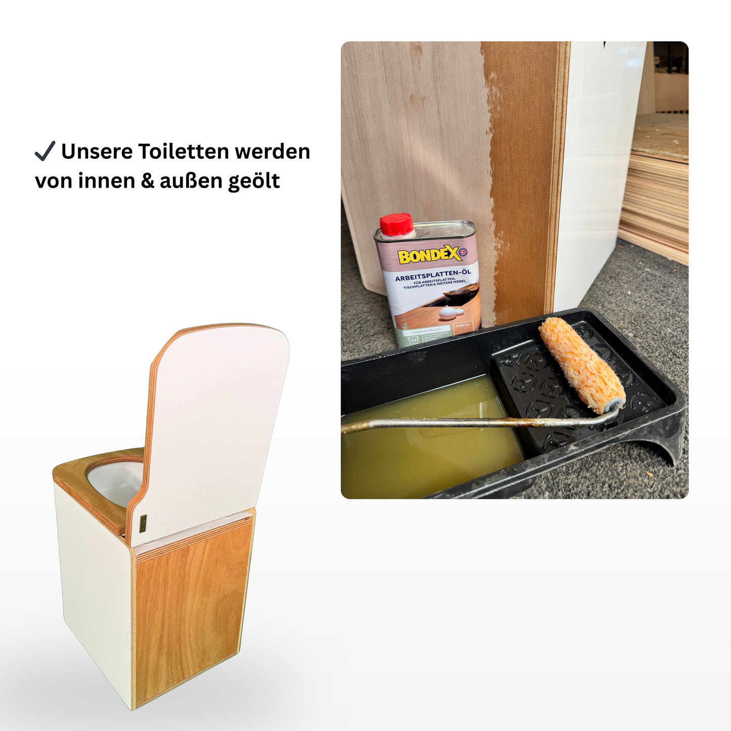 BoKlo Trenntoilette Emmy new weiß