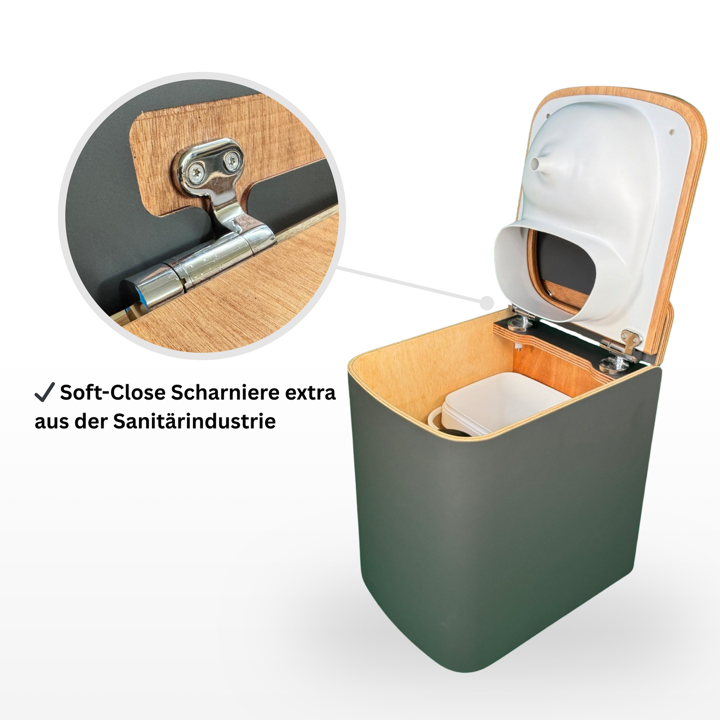 BoKlo Trenntoilette Emmy new Anthrazit